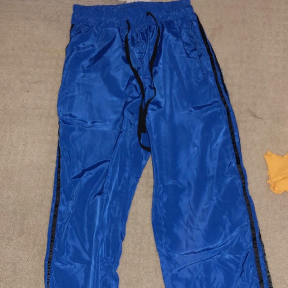 Reflective Blue Pants